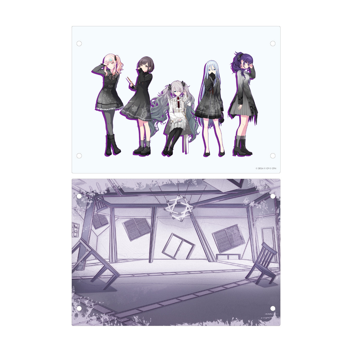 【予約商品】Brand New World 2層アクリルパネル