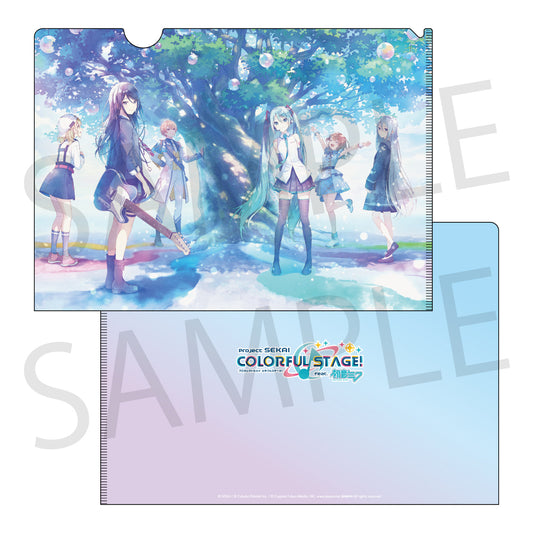 【予約商品】【プロセカ5周年キービジュアルグッズ特典対象】Memories of Melody オーロラクリアファイル
