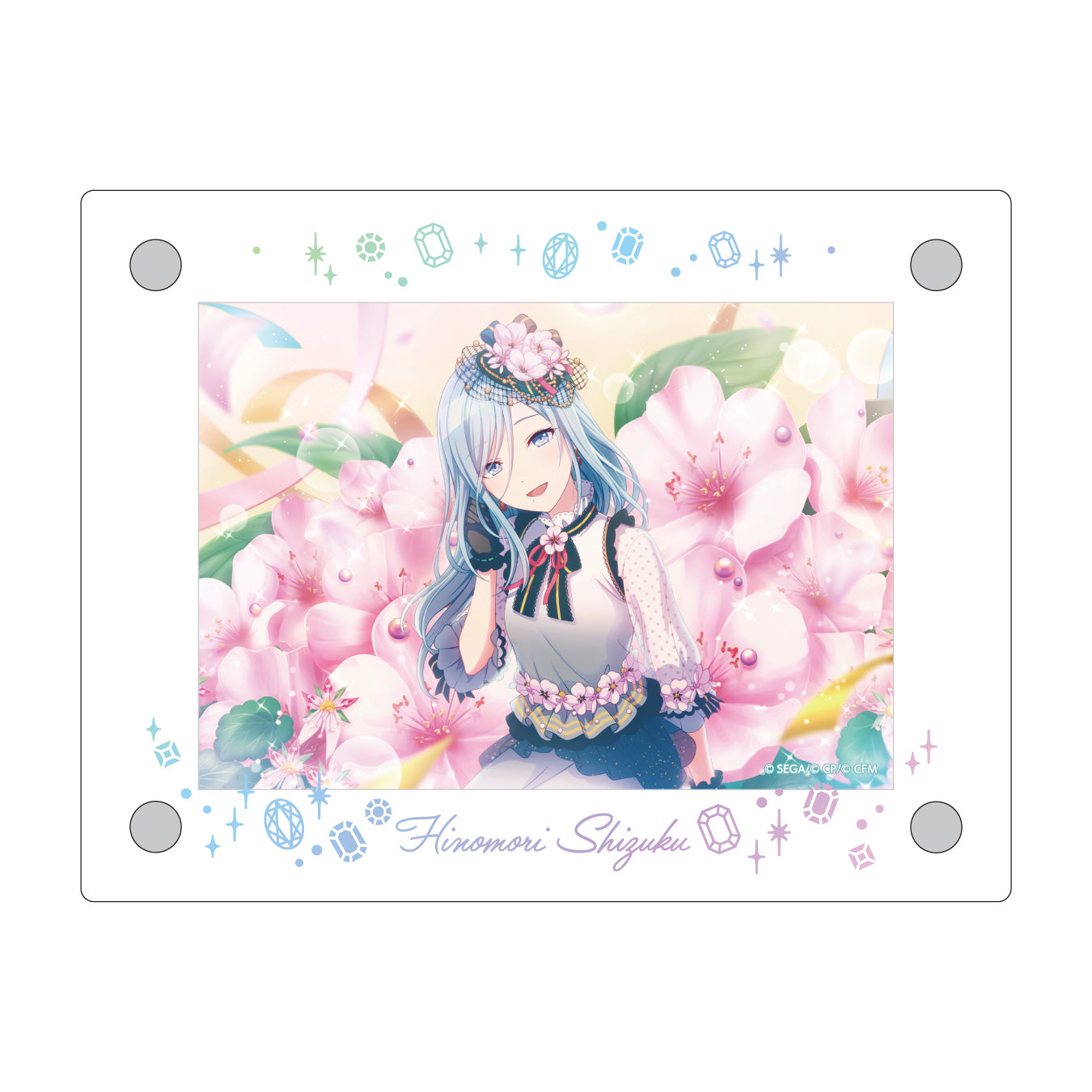 【予約商品】Anniversary/Birthdayカードイラスト フォトフレーム 日野森 雫
