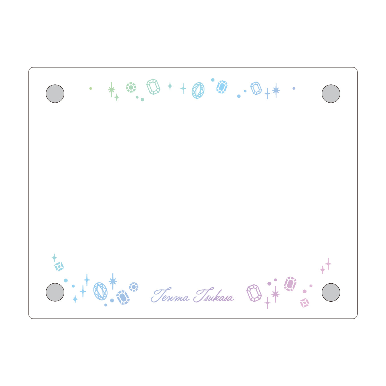 【予約商品】Anniversary/Birthdayカードイラスト フォトフレーム 天馬 司