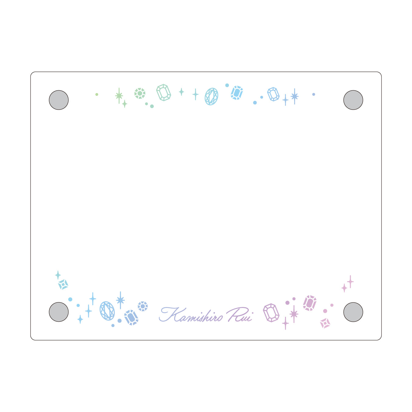 【予約商品】Anniversary/Birthdayカードイラスト フォトフレーム 神代 類