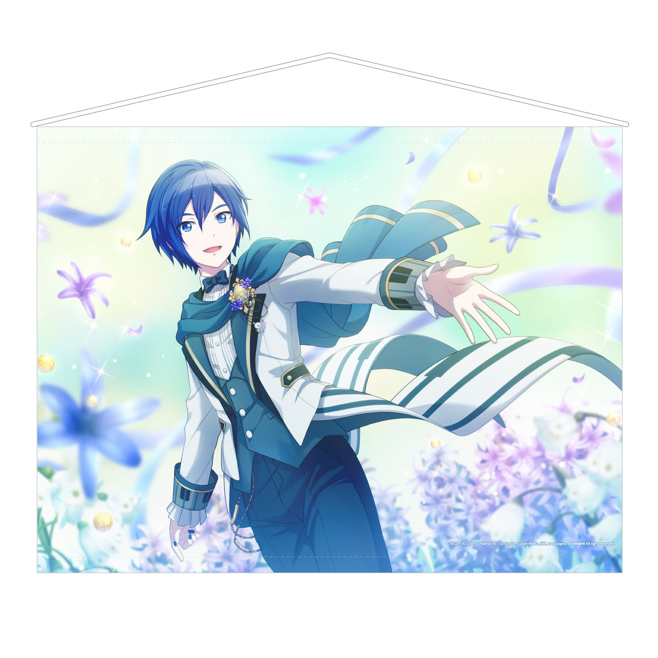 【予約商品】Anniversary/Birthdayカードイラスト B2タペストリー KAITO