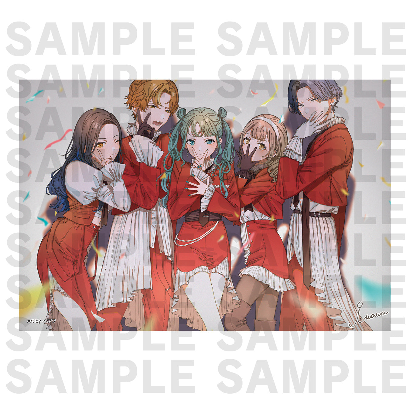 【予約商品】プロジェクトセカイ クリエイターズフェスタ2023 イラストレーターポストカードセット Vivid BAD SQUAD