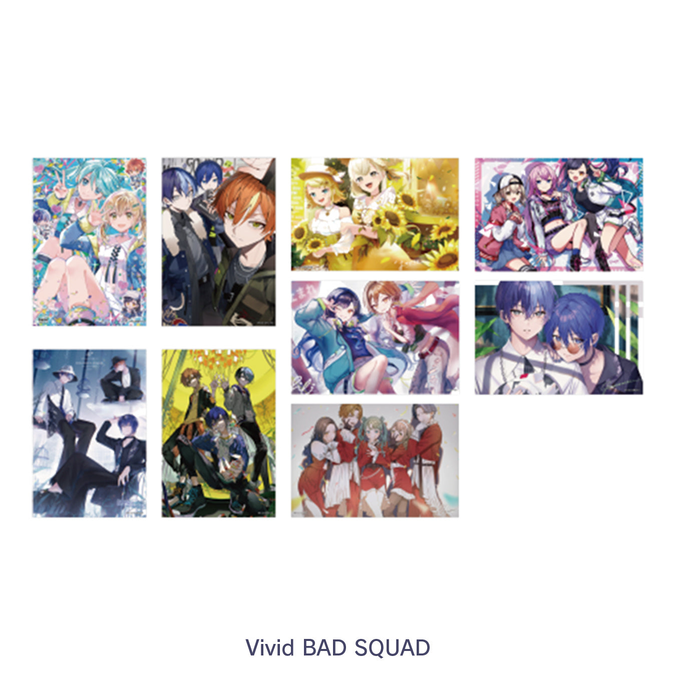 【予約商品】プロジェクトセカイ クリエイターズフェスタ2023 イラストレーターポストカードセット　Vivid BAD SQUAD