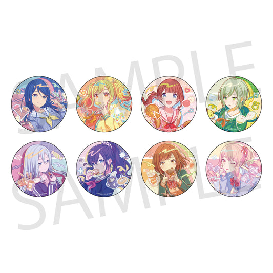 【予約商品】Anniversary/Birthdayイラスト2023-2024 グリッター缶バッジコレクション B