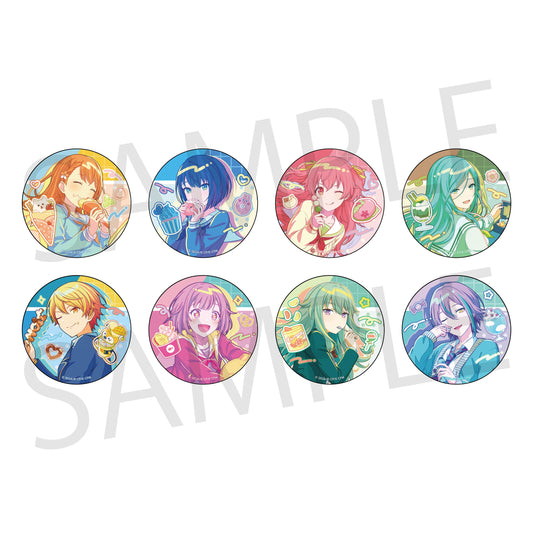 【予約商品】Anniversary/Birthdayイラスト2023-2024 グリッター缶バッジコレクション C