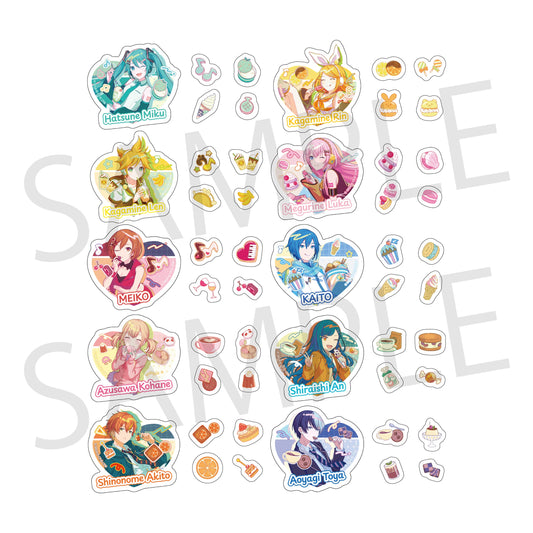 【予約商品】Anniversary/Birthdayイラスト2023-2024 ダイカットステッカーコレクション A