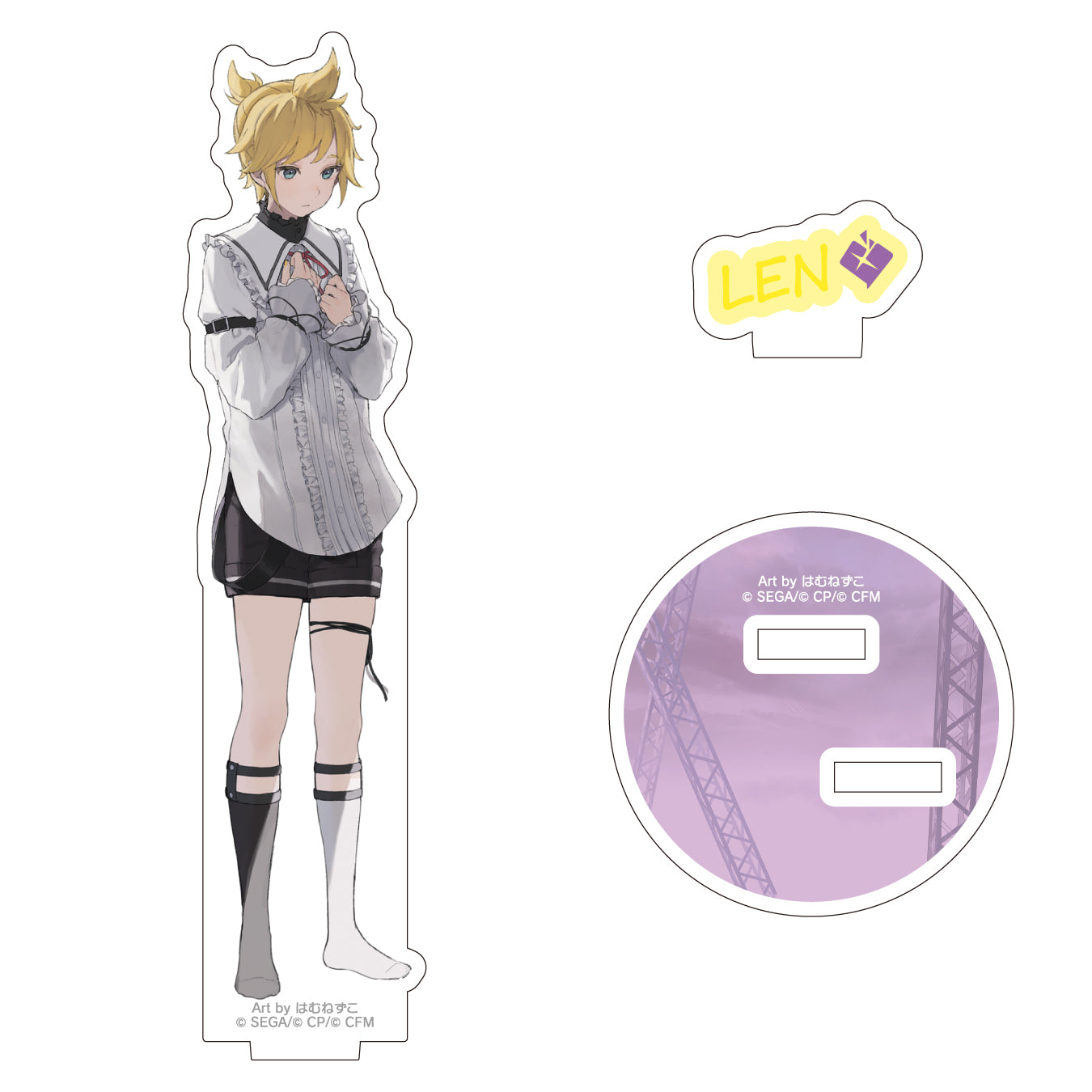 【予約商品】コネクトライブ 25時、ナイトコードで。 1st moment アクリルスタンド 鏡音レン