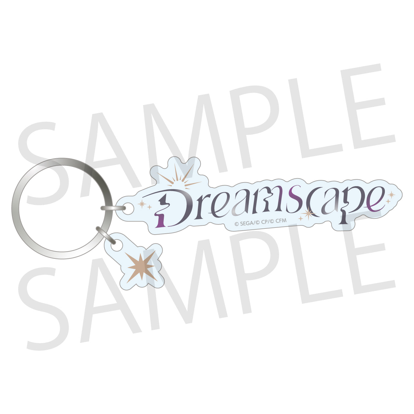 【予約商品】コネクトライブ 25時、ナイトコードで。×バーチャル・シンガー Dreamscape ロゴアクリルキーホルダー