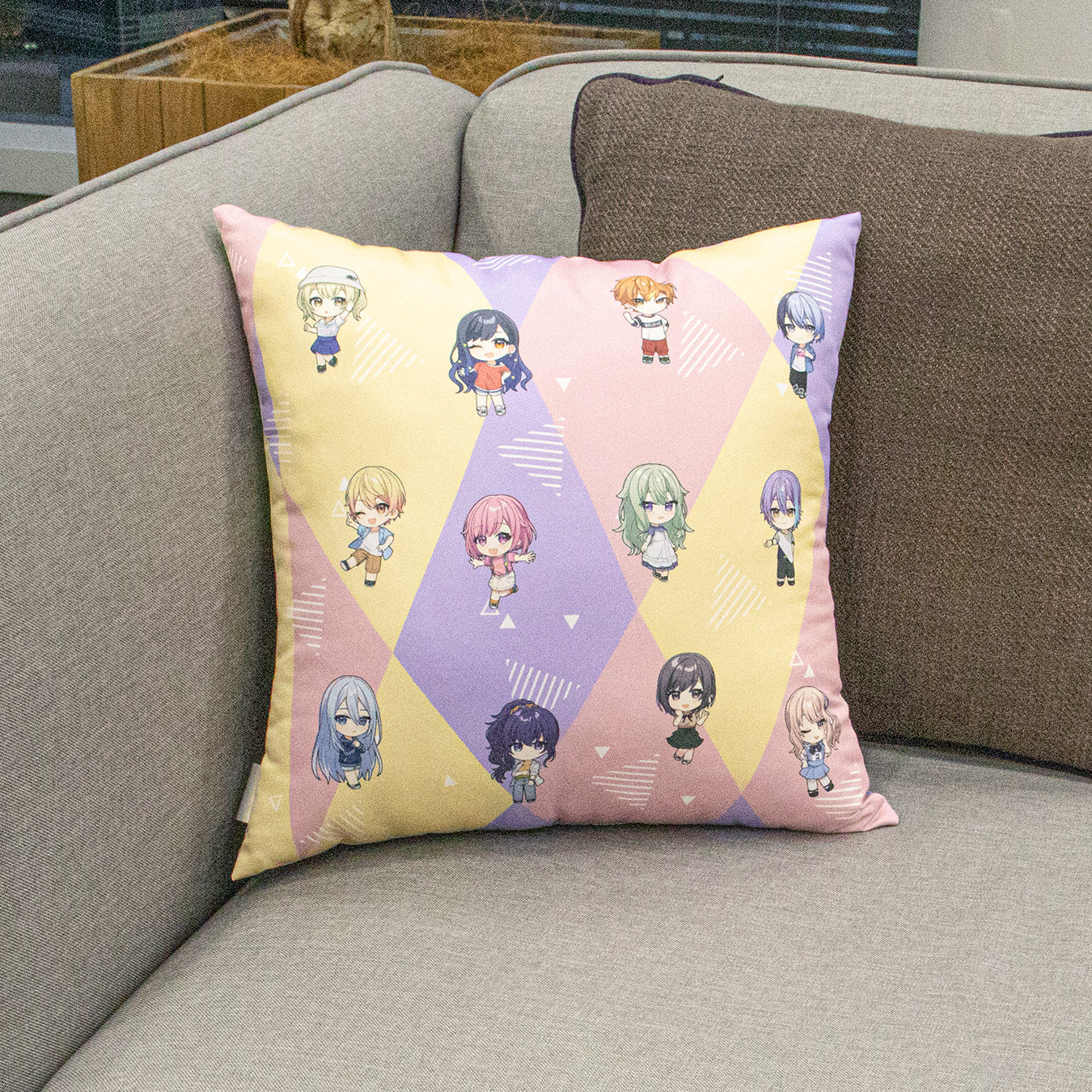 「劇場版プロジェクトセカイ 壊れたセカイと歌えないミク」ミニキャラ クッション