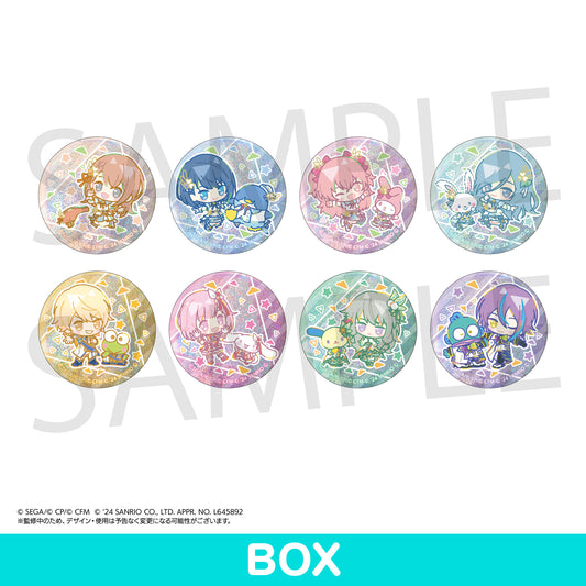 【予約商品】【プロセカ×サンリオキャラクターズコラボ特典対象】ミニキャラホログラム缶バッジコレクション C BOX
