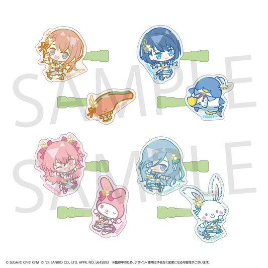プロジェクトセカイ カラフルステージ! feat. 初音ミク×サンリオキャラクターズ ミニキャラヘアクリップセット