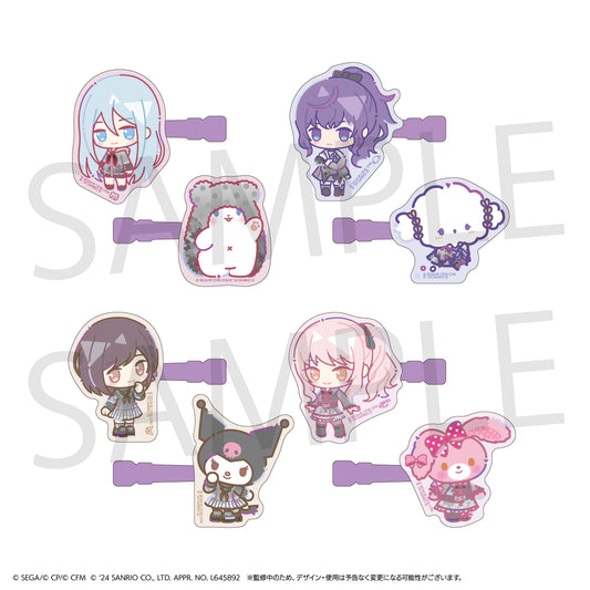 プロジェクトセカイ カラフルステージ! feat. 初音ミク×サンリオキャラクターズ ミニキャラヘアクリップセット