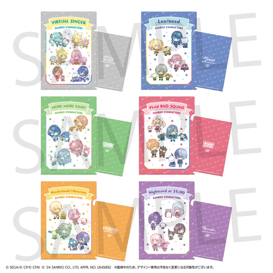 プロジェクトセカイ カラフルステージ! feat. 初音ミク×サンリオキャラクターズ ミニキャラクリアファイル