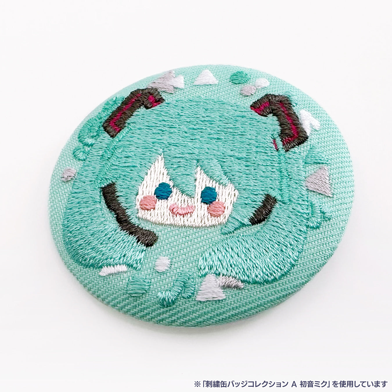 刺繍缶バッジコレクション B 単品