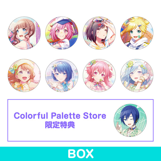 グリッター缶バッジ イベントイラストコレクション vol.24 C BOX