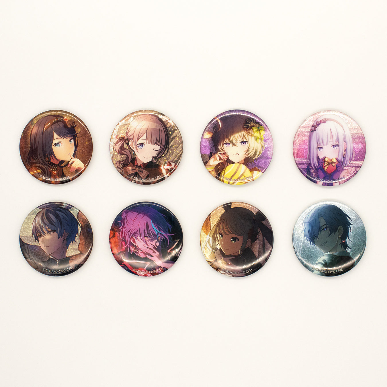 【予約商品】グリッター缶バッジ イベントイラストコレクション vol.28 C