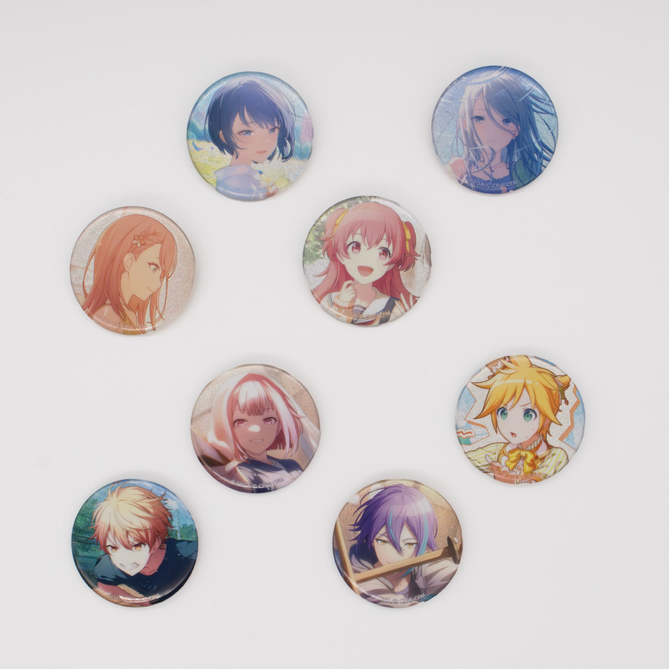 【予約商品】グリッター缶バッジ イベントイラストコレクション vol.41 C