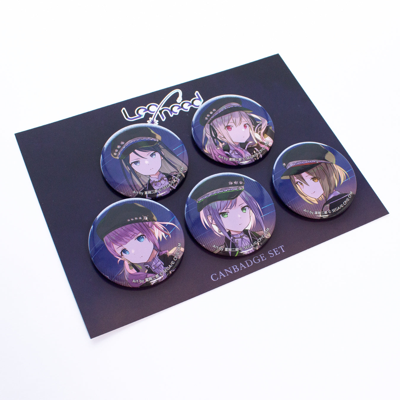 【予約商品】流星のパルス 缶バッジセット