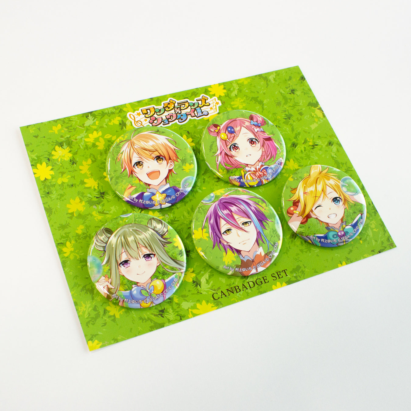 【予約商品】ワンスアポンアドリーム 缶バッジセット