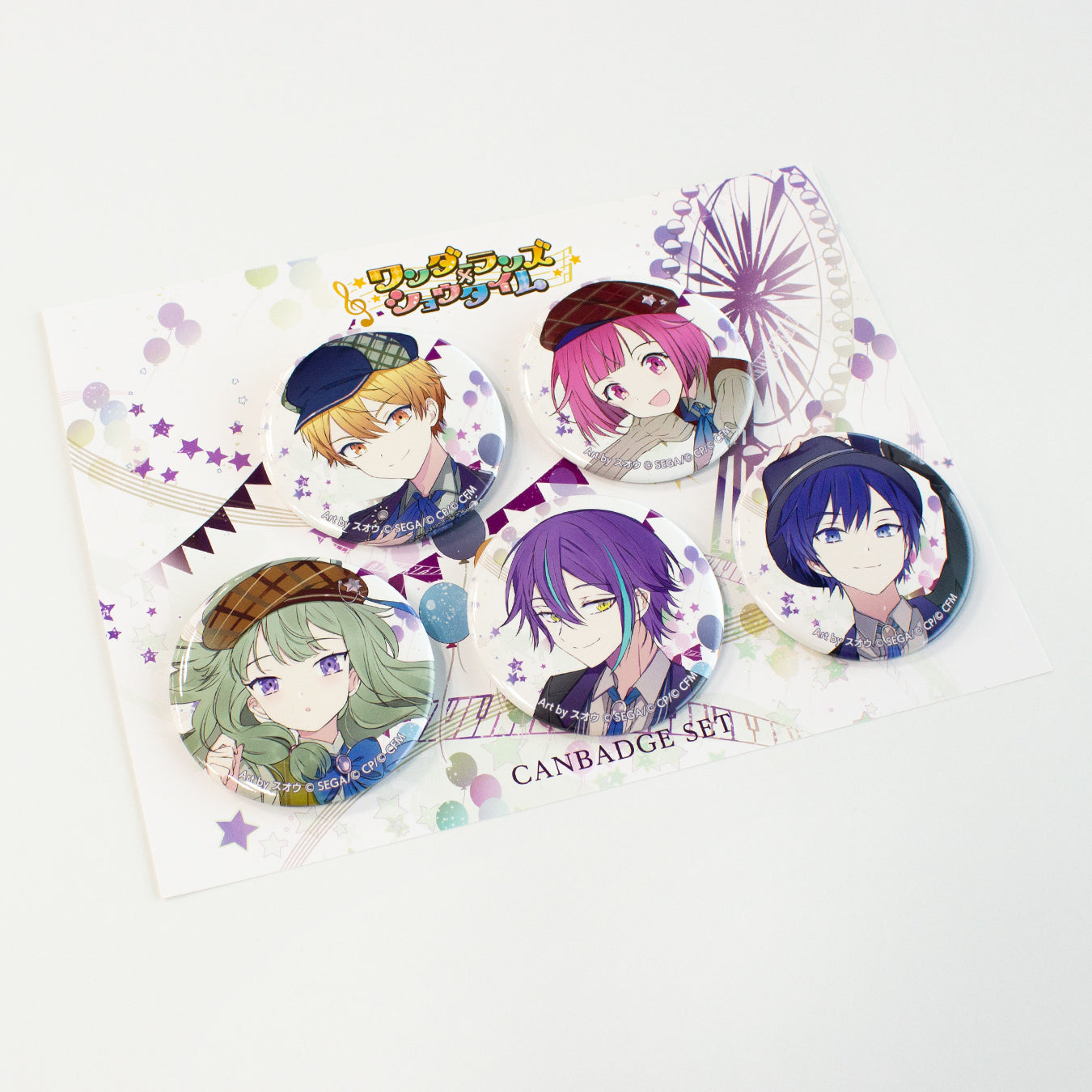 【予約商品】88☆彡 缶バッジセット