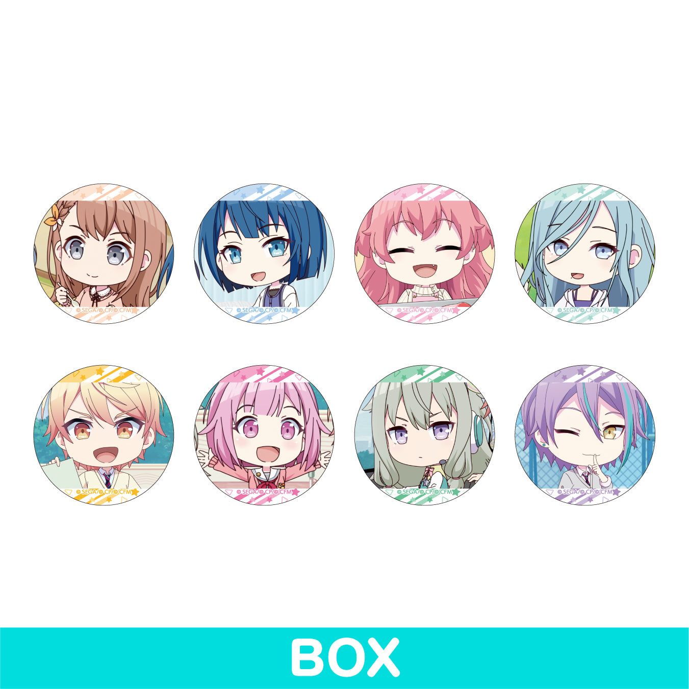 【予約商品】ぷちセカ 缶バッジコレクション B BOX