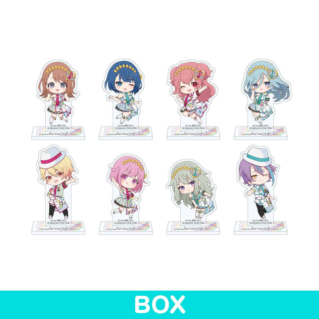 【予約商品】プロジェクトセカイ COLORFUL LIVE 2nd - Will - ミニキャラアクリルスタンドコレクション B BOX