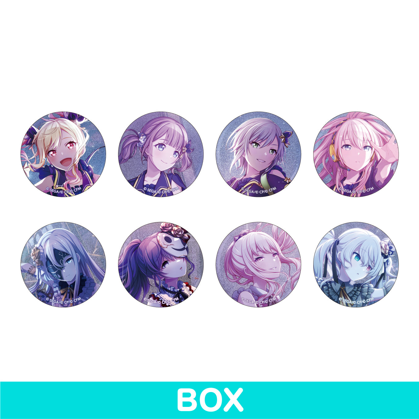 【予約商品】グリッター缶バッジ イベントイラストコレクション vol.2 A BOX