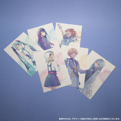 【予約商品】【プロセカ5周年キービジュアルグッズ特典対象】Memories of Melody ポストカードセット