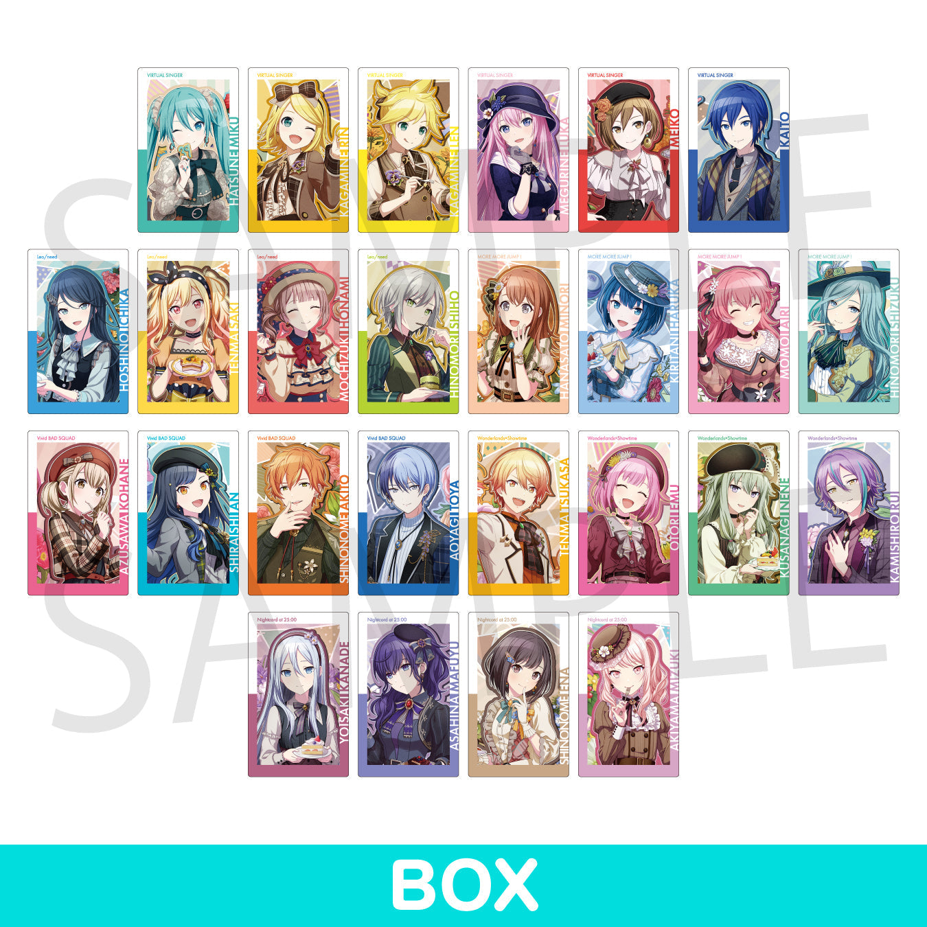 予約商品】Anniversary/Birthdayイラスト2022-2023 ePick card series BOX – Colorful  Palette Store