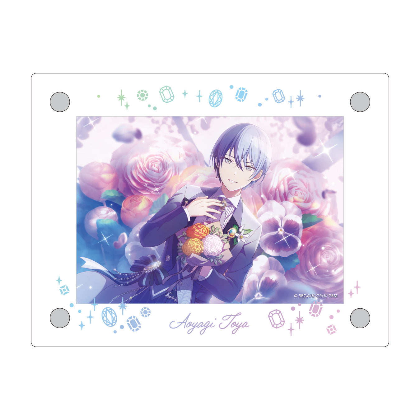 【予約商品】Anniversary/Birthdayカードイラスト フォトフレーム 青柳 冬弥