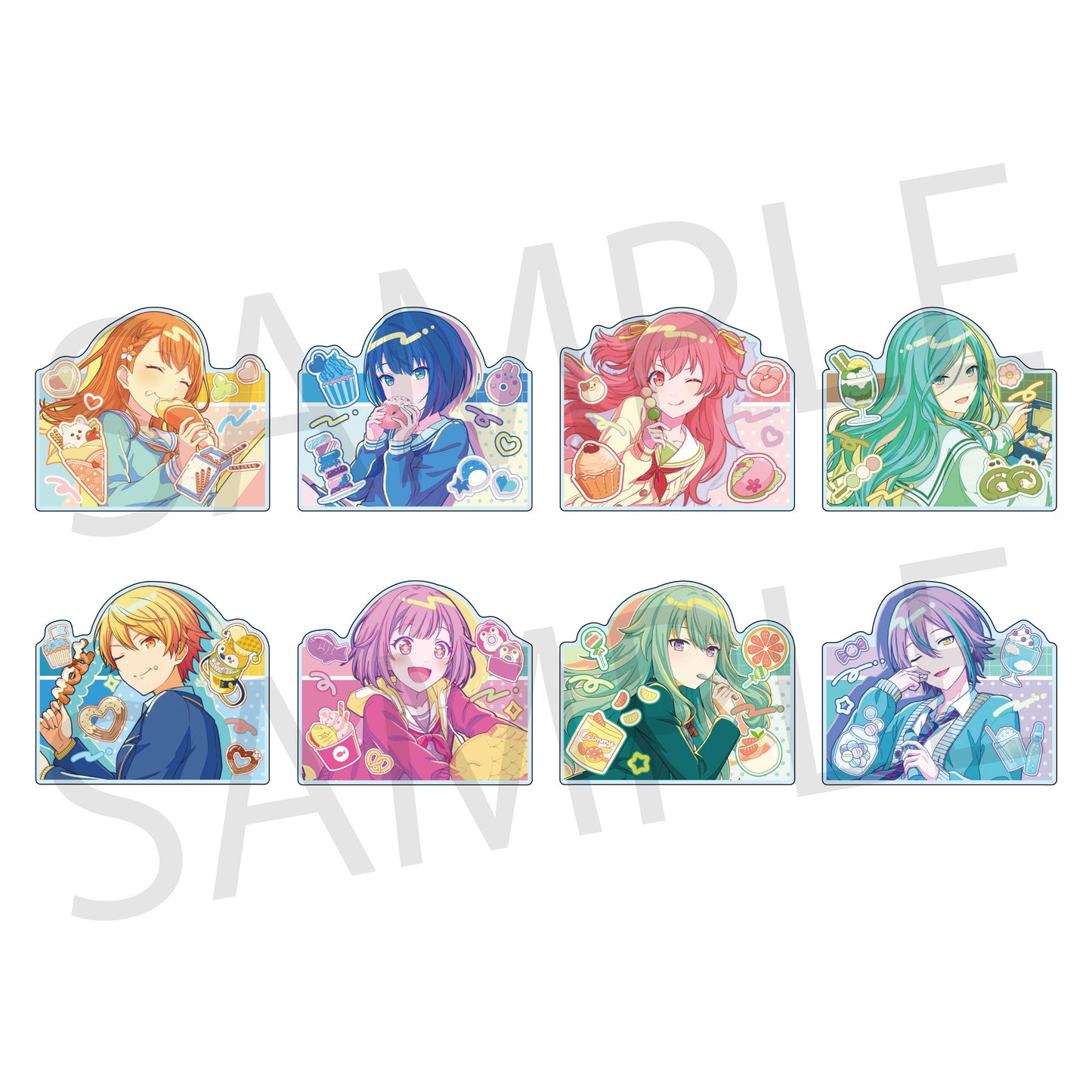 【予約商品】Anniversary/Birthdayイラスト2023-2024 アクリルバッジコレクション C BOX