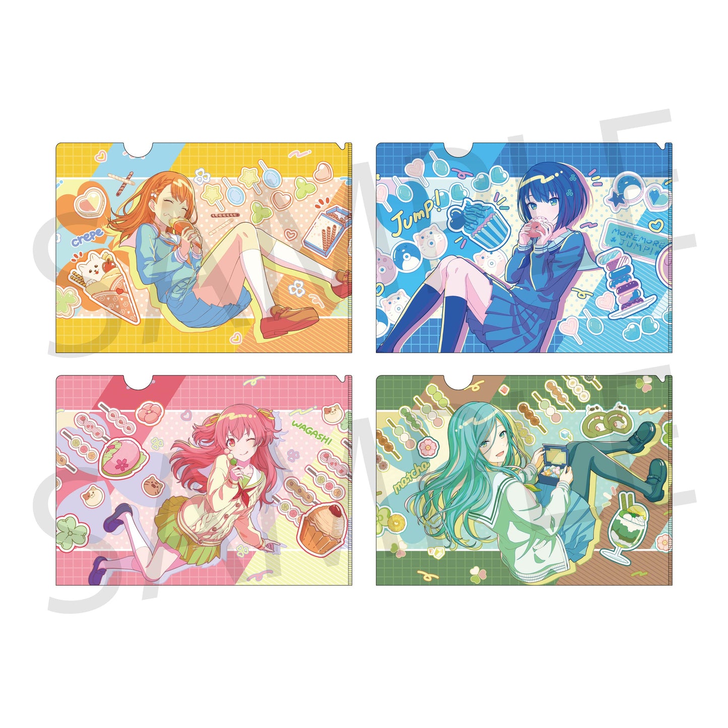 【予約商品】Anniversary/Birthdayイラスト2023-2024 クリアファイル