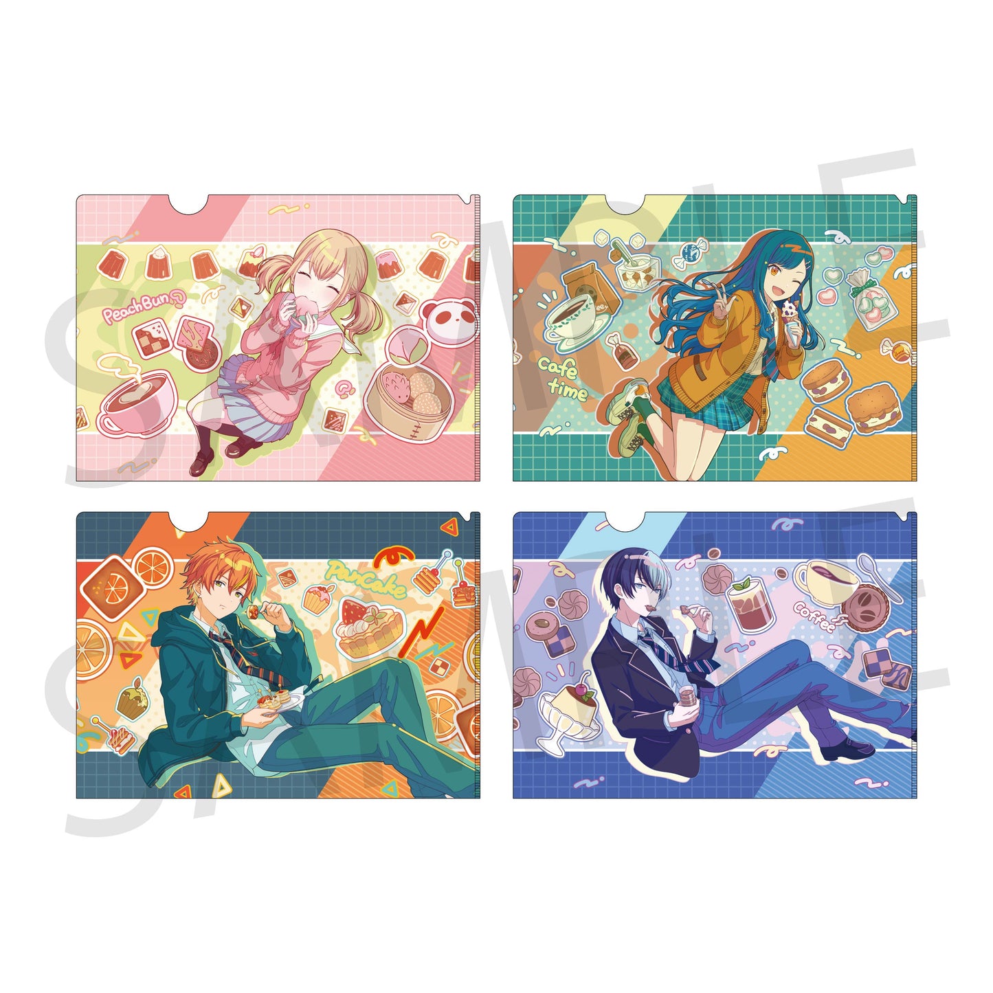 【予約商品】Anniversary/Birthdayイラスト2023-2024 クリアファイル