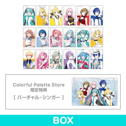 【予約商品】Brand New World ePick card series A BOX 特典付き［バーチャル・シンガー］