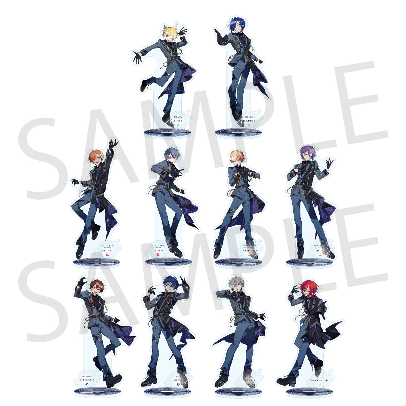 【予約商品】コネクトライブ 特別版 プロジェクトセカイ×あんさんぶるスターズ!!Ensemble in SEKAI アクリルスタンド