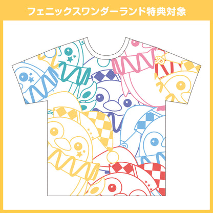 【予約商品】フェニーくん 総柄Tシャツ【フェニックスワンダーランド特典対象】