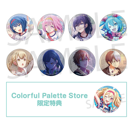 【予約商品】【再販】グリッター缶バッジ イベントイラストコレクション vol.1 C BOX