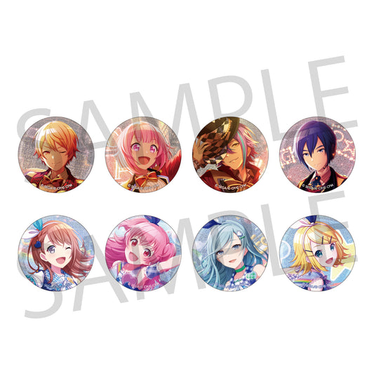 【予約商品】【再販】グリッター缶バッジ イベントイラストコレクション vol.2 B