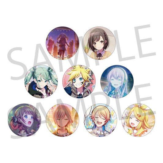 【予約商品】【再販】グリッター缶バッジ イベントイラストコレクション vol.5 B
