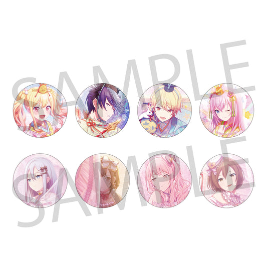 【予約商品】【再販】グリッター缶バッジ イベントイラストコレクション vol.6 C