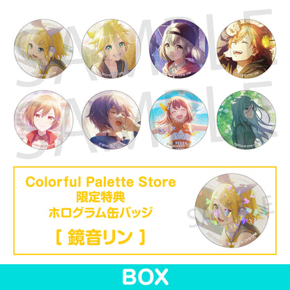 【予約商品】グリッター缶バッジコレクション vol.7 A BOX 特典付き［鏡音リン］