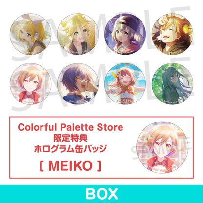 【予約商品】グリッター缶バッジコレクション vol.7 A BOX 特典付き［MEIKO］