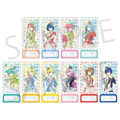 【予約商品】コネクトライブ MORE MORE JUMP！× ワンダーランズ×ショウタイム わん！もあ！HAPPY TIME チケット風カードセット［MORE MORE JUMP！］