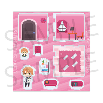 【予約商品】マイセカイ アクリルルームジオラマ 鮮やかなユニゾンルームシリーズ