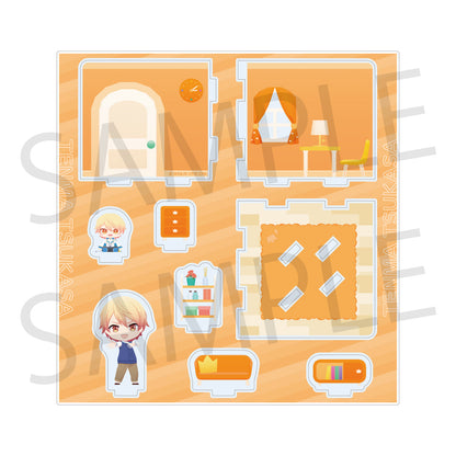 【予約商品】マイセカイ アクリルルームジオラマ はじけるクラウンルームシリーズ
