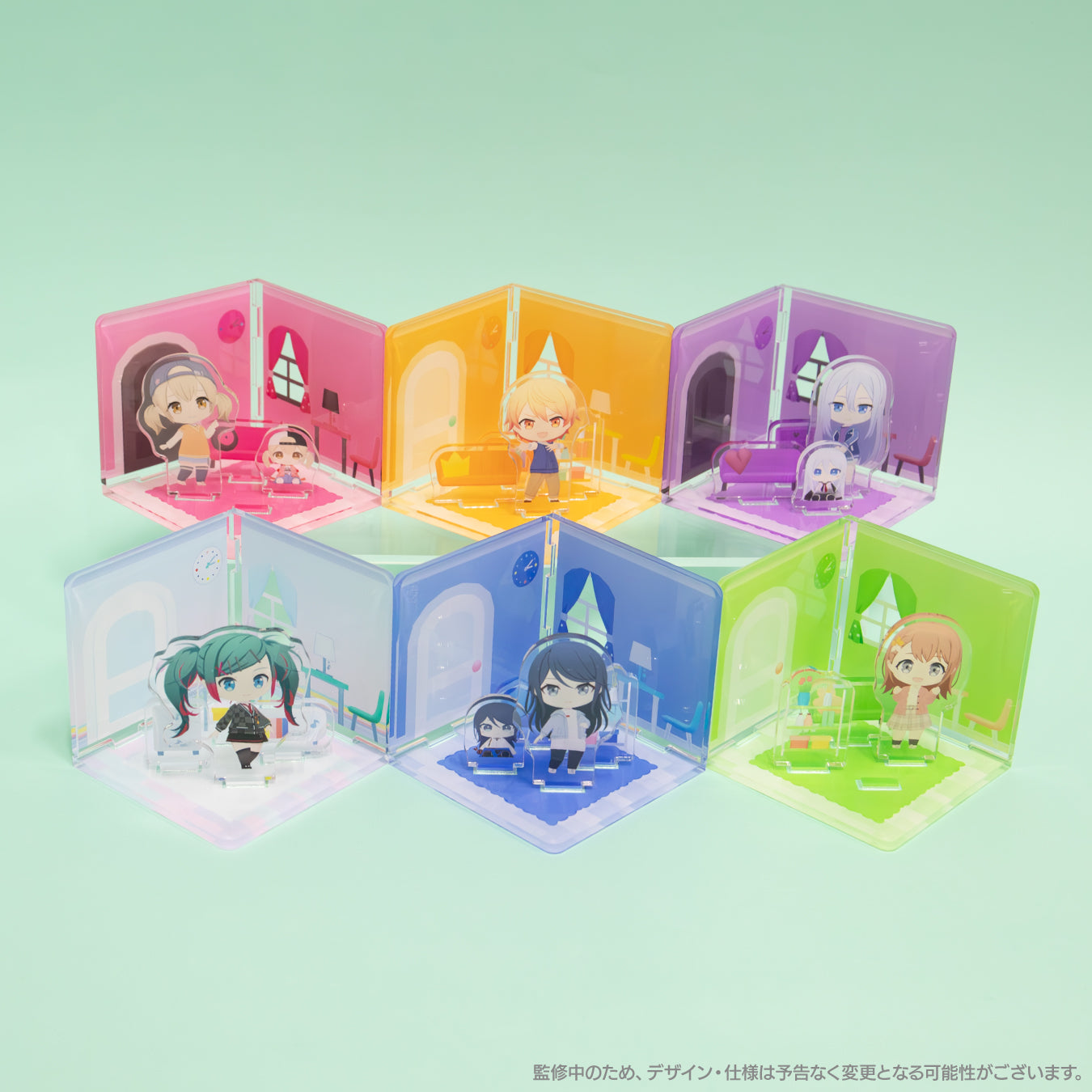 予約商品】マイセカイ アクリルルームジオラマ きらめく流星ルーム