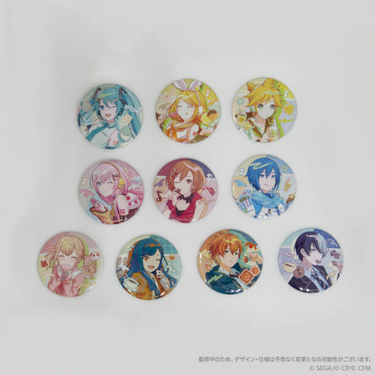 【予約商品】Anniversary/Birthdayイラスト2023-2024 グリッター缶バッジコレクション A BOX