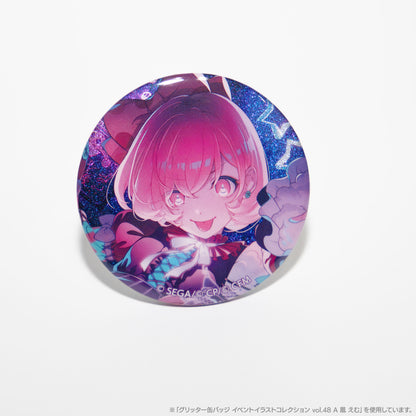 【予約商品】グリッター缶バッジ イベントイラストコレクション vol.48 B BOX 特典付き［日野森 志歩］