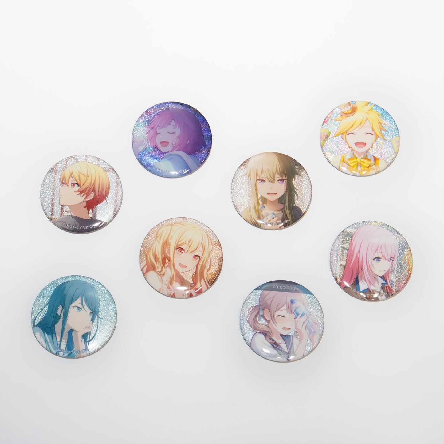 【予約商品】グリッター缶バッジ イベントイラストコレクション vol.47 B BOX 特典付き［神代 類］